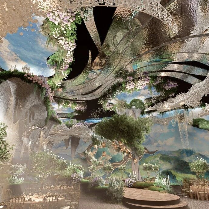 花玺台幸福庄园森系宴会设计 | 姜戈设计