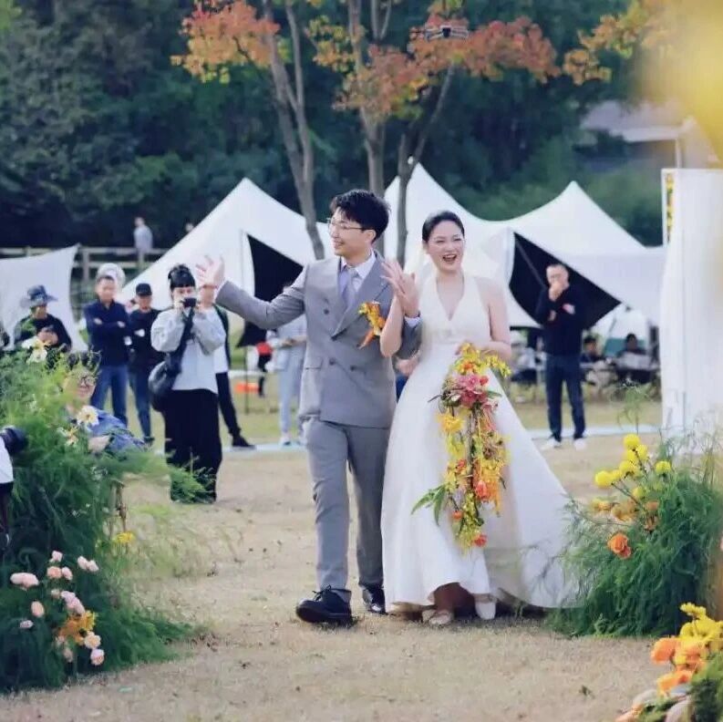 浙江新娘打造零浪费蔬果婚礼！